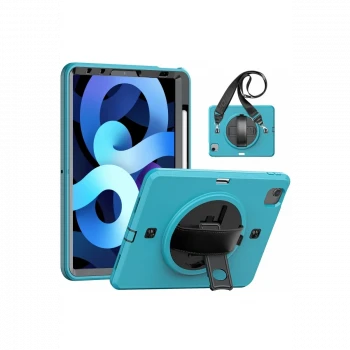 Apple iPad Pro 11 (2020) Kılıf Strap-C Otterbox Tablet Kapak - Mavi