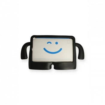 Apple iPad Pro 13 (2024) Karakter Tablet Silikon - Siyah