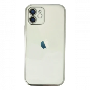 Apple iPhone 11 Kılıf Razer Lensli Silikon - Gümüş