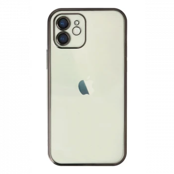 Apple iPhone 11 Kılıf Razer Lensli Silikon - Siyah