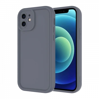 Apple iPhone 11 Kılıf Viera Silikon - Gri