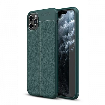 Apple iPhone 11 Pro Kılıf Auto Focus Kapak - Yeşil