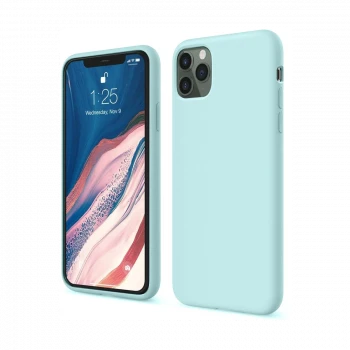 Apple iPhone 11 Pro Kılıf First Silikon - Turkuaz