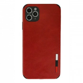 Apple iPhone 11 Pro Kılıf Loop Deri Silikon - Kırmızı
