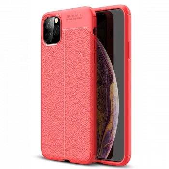 Apple iPhone 11 Pro Max Kılıf Auto Focus Kapak - Kırmızı