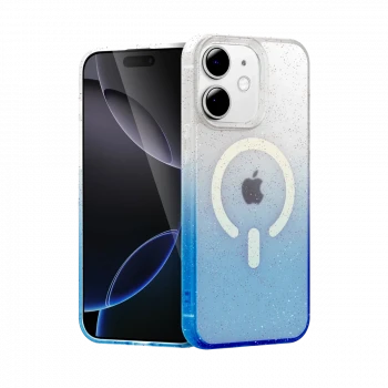 Apple iPhone 11 Pummel Shiny Magsafe Kapak - Mavi