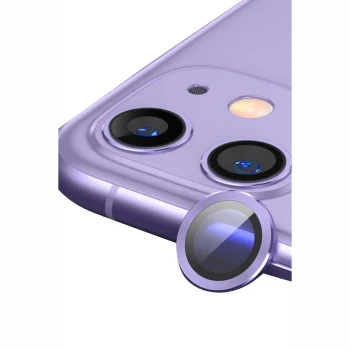 Apple iPhone 11 Raze Metal Kamera Lens - Mor