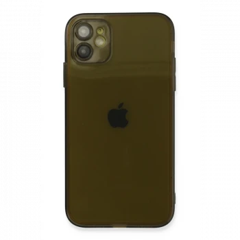 Apple iPhone 12 Kılıf Fly Lens Silikon - Siyah