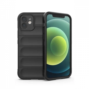 Apple iPhone 12 Kılıf Optimum Silikon - Siyah