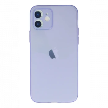 Apple iPhone 12 Kılıf Puma Silikon - Mor
