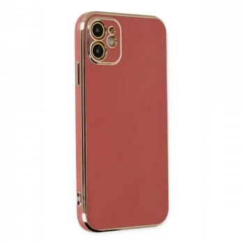 Apple iPhone 12 Kılıf Volet Silikon - Kırmızı
