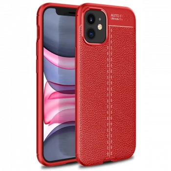 Apple iPhone 12 Mini Kılıf Auto Focus Kapak - Kırmızı