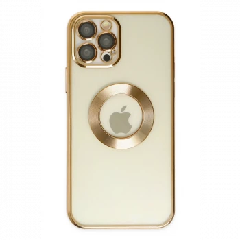 Apple iPhone 12 Pro Kılıf Slot Silikon - Gold