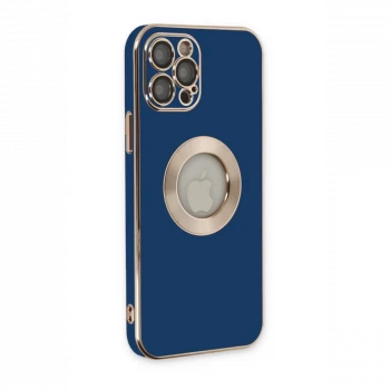 Apple iPhone 12 Pro Kılıf Store Silikon - Mavi