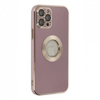 Apple iPhone 12 Pro Kılıf Store Silikon - Mor