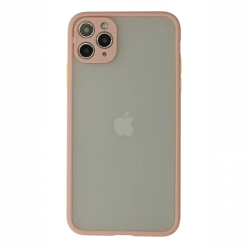 Apple iPhone 12 Pro Max Kılıf Montreal Silikon Kapak - Pembe