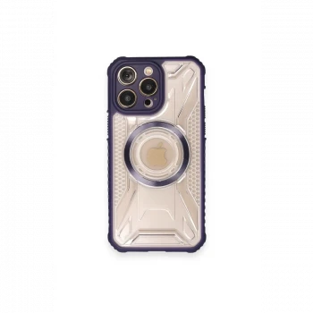 Apple iPhone 12 Pro Max Kılıf Prag Magneticsafe Kapak - Derin Mor