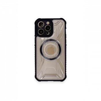 Apple iPhone 12 Pro Max Kılıf Prag Magneticsafe Kapak - Siyah