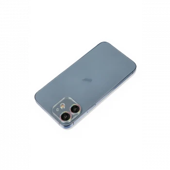 Apple iPhone 12 Shine Kamera Lens Koruma Cam - Rainbow