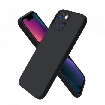 Apple iPhone 13 Mini Kılıf First Silikon - Siyah