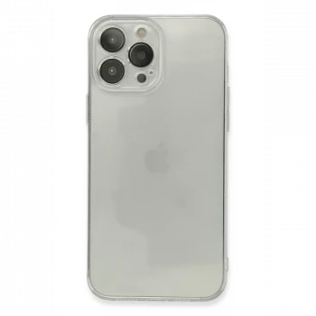 Apple iPhone 13 Pro Kılıf Fly Lens Silikon - Şeffaf