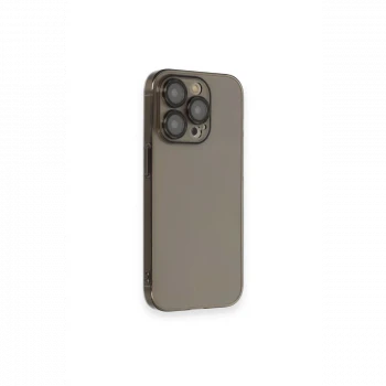 Apple iPhone 13 Pro Max Kılıf Armada Lensli Kapak - Siyah