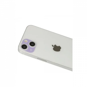 Apple iPhone 13 Rainbow Kamera Lens Koruma Cam - Mor