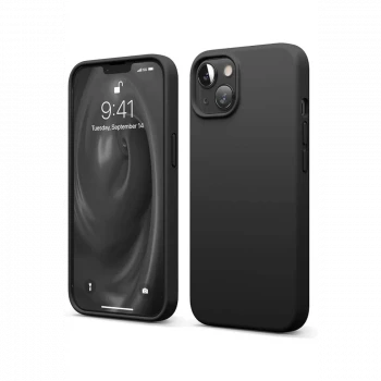 Apple iPhone 14 Kılıf First Silikon - Siyah