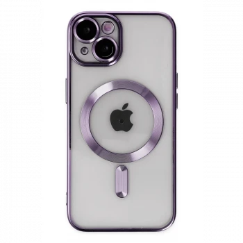 Apple iPhone 14 Kılıf Kross Magneticsafe Kapak - Mor
