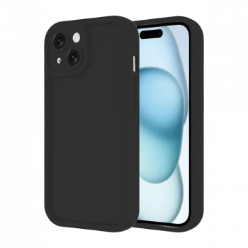 Apple iPhone 14 Kılıf Viera Silikon - Siyah