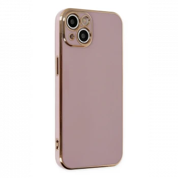 Apple iPhone 14 Kılıf Volet Silikon - Mor