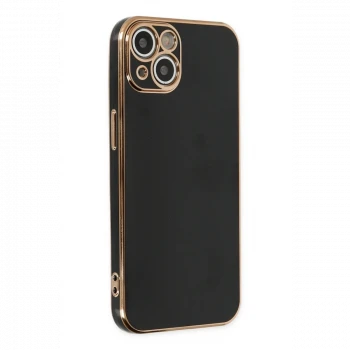 Apple iPhone 14 Kılıf Volet Silikon - Siyah