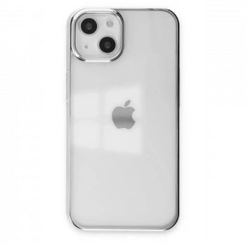 Apple iPhone 14 Plus Kılıf Element Silikon - Gümüş