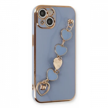 Apple iPhone 14 Plus Kılıf Esila Silikon - Gri