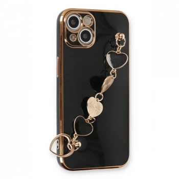 Apple iPhone 14 Plus Kılıf Esila Silikon - Siyah