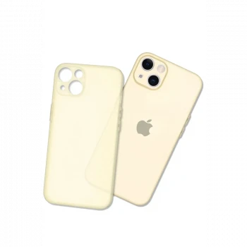 Apple iPhone 14 Plus Kılıf Puma Silikon - Gold