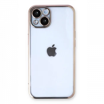 Apple iPhone 14 Plus Kılıf Razer Lensli Silikon - Gold