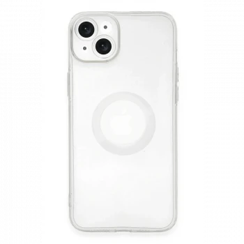 Apple iPhone 14 Plus Kılıf Santa Lens Silikon - Şeffaf