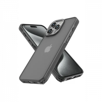 Apple iPhone 14 Pro Kılıf Elegant Kapak - Titan Gri