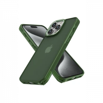 Apple iPhone 14 Pro Kılıf Elegant Kapak - Yeşil