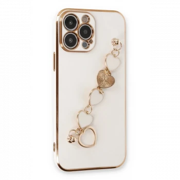 Apple iPhone 14 Pro Kılıf Esila Silikon - Beyaz