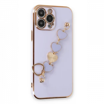 Apple iPhone 14 Pro Kılıf Esila Silikon - Lila