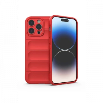 Apple iPhone 14 Pro Kılıf Optimum Silikon - Kırmızı