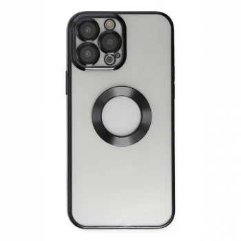 Apple iPhone 14 Pro Kılıf Slot Silikon - Siyah
