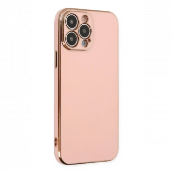 Apple iPhone 14 Pro Kılıf Volet Silikon - Pembe
