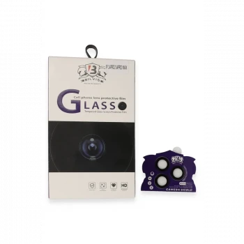 Apple iPhone 14 Pro Max Bilvis Titan Kamera Lens - Siyah