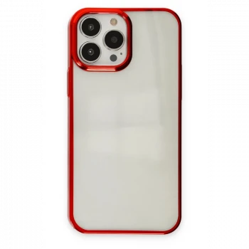 Apple iPhone 14 Pro Max Kılıf Element Silikon - Kırmızı