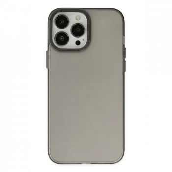 Apple iPhone 14 Pro Max Kılıf Modos Metal Kapak - Siyah