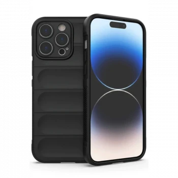 Apple iPhone 14 Pro Max Kılıf Optimum Silikon - Siyah