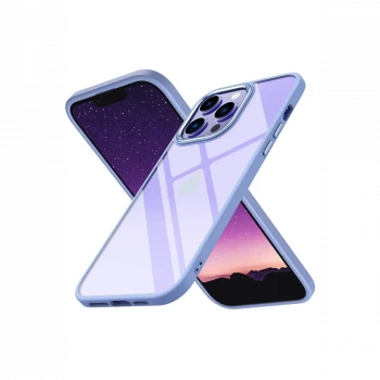 Apple iPhone 14 Pro Max Kılıf Power Silikon - Lila